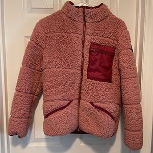 NWOT Simply Southern Pink puffer jacket